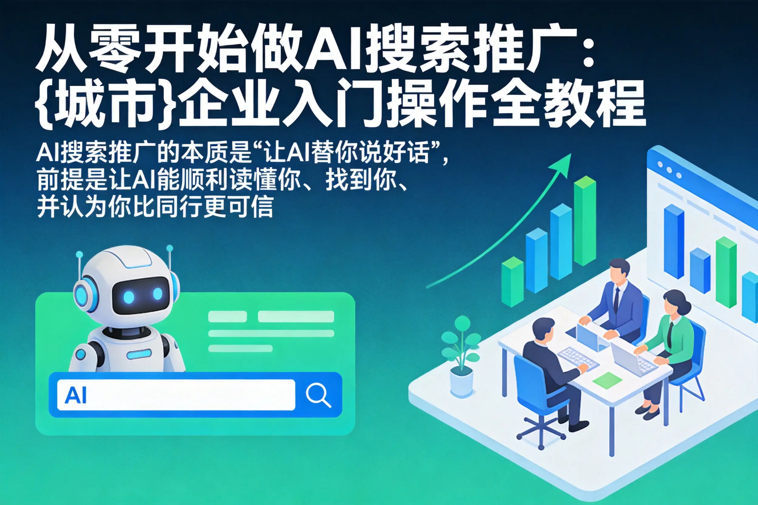 从零开始做AI搜索推广：甘孜企业入门操作全教程