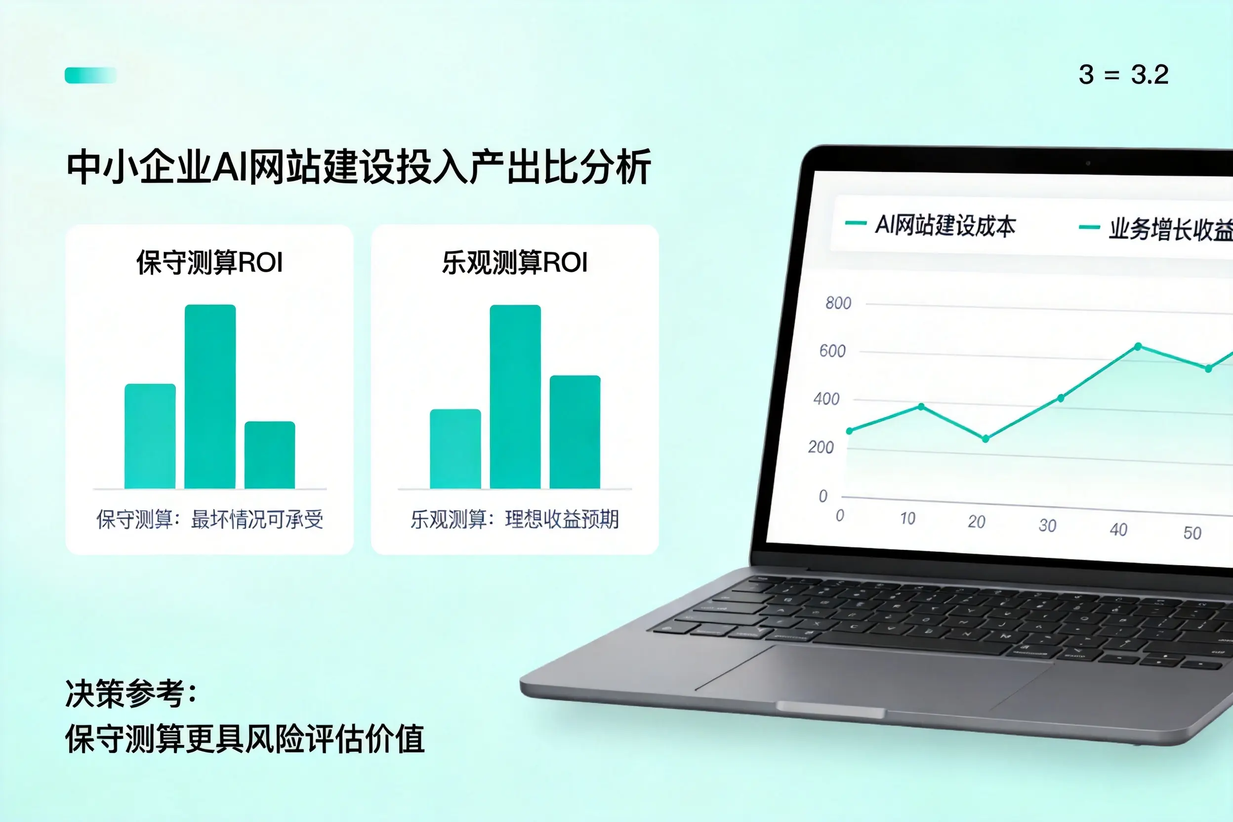 甘孜中小企业AI网站建设投入产出比怎么算？先看这份分析